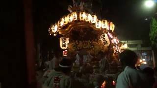 平成28年大阪市西淀川区野里住吉神社夏祭り宮入その８