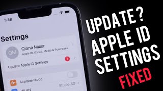 Fixed''Update Apple ID Settings Problem 2023 | How To Fix Update Apple ID Settings On iPhone & iPad