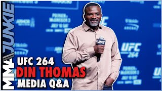 Din Thomas gives keys to victory for Poirier vs. McGregor 3 | UFC 264 interview