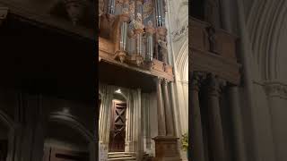 Nous avons visité une belle cathédrale à Coutances. en tournée avec  (www.botanicfashion.com)