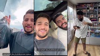 ستوريات مصطفى حسن ومحمد كريم/كشف جنس بيبي 😂😍