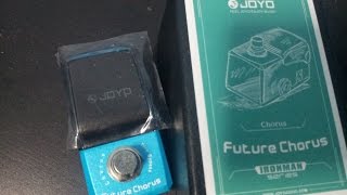 Joyo Future Chorus Pedal Unbox + Demo