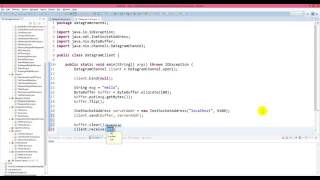 Java NIO - Transfer data using DatagramChannel