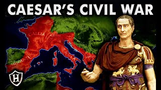 Caesar's Civil War ⚔️ (ALL PARTS 1 - 5) ⚔️  FULL DOCUMENTARY