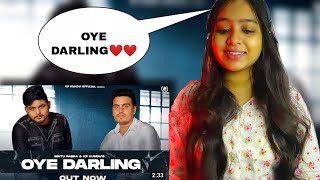 Oye Darling (Full Song) Bintu Pabra | KP Kundu | New Haryanvi Songs Haryanvi 2021 | REACTION