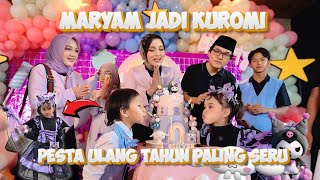 MARYAM RAYAKAN ULANG TAHUN ALA KUROMI, KEJUTAN TAK TERDUGA‼️