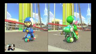 Nirav's first video : Mario Kart 8 - Nirav \u0026 Nirav's dad