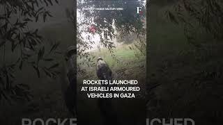 Watch: Hamas Terrorists Fire Rockets at Israeli Armoured Vehicles | Subscribe to Firstpost