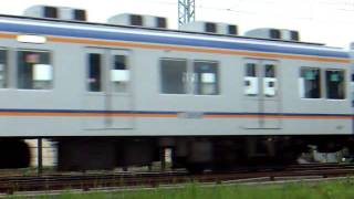 南海7100系7121F 回送発車