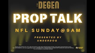 Prop Talk - NFL Playoff Sunday