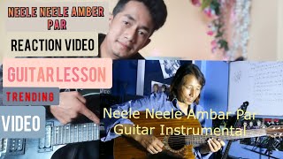 How Reaction video works on Neele Neele Amber Par Guitar Song #HindiGuitarBakwasSUBUGHISING