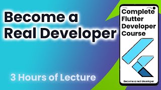 Flutter Tutorial for Beginners - Build iOS and Android Apps with Google's Flutter & Dart