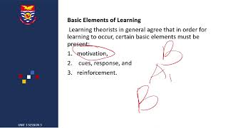 Consumer Behaviour Unit 3 Session 3