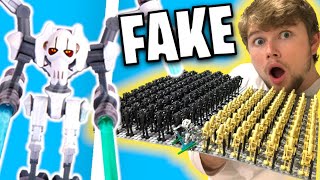 I bought a HUGE FAKE LEGO Star Wars Droid Army… *Shocking*