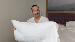 My Pillow Talk Ep 3: Mike Lindell reviews Homewood Suites' pillows