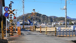 伊豆箱根鉄道・駿豆線【№113】田中踏切・通過・走行映像　静岡県伊豆の国市南條