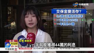 交保變活存?趙藤雄5.5億 年息可領44萬│中視新聞 20171103