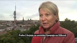 Praha 3 bojuje za umístění Epopeje na Vítkově