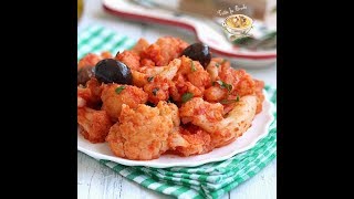 CAVOLFIORE IN PADELLA AL POMODORO RICETTA SARDA