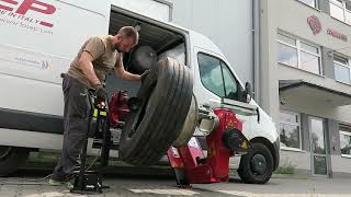 Truck tire mounting and FASEP mobile service van - TRAINING | www.anwa-tech.PL