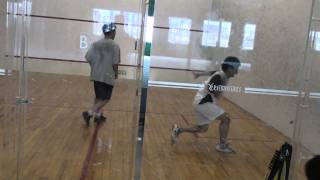 Training for squash by Mr. Higashi and Tokunaga @ Renaissance Oita