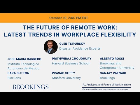 The Future Of Remote Work: Latest Trends In Workplace Flexibility - YouTube