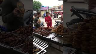 Amazing street food/ Khmer cute girl !!