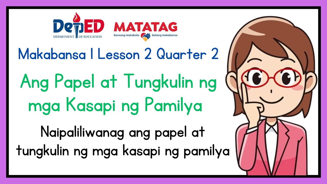 Makabansa Grade 1 Worksheet Quarter 2