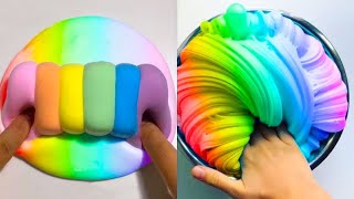 Satisfying Video Compilation How to Make Mixing Makeup Cosmetics Glitter into Glossy Slime ASMR