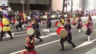 15.05.04   博多どんたく 沖縄・中城護佐丸太鼓