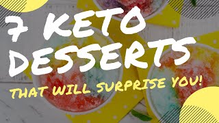 Surprising Low Carb Desserts No One Told You About! Dirty Keto Dessert Recipes You Crave