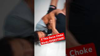 Darce Choke BIGGER Opponents With This Trick | Coach Kajan Johnson #mma #mmafighttips #darcechoke