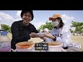 漢江でチャンポン＆タンスユク出前とって食べる動画【日韓夫婦 モッパン mukbang】