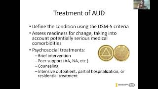 Treatment of Alcohol Use Disorder  -  3-13-2023