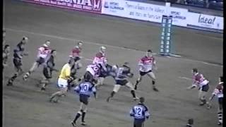 Cardiff v Oakdale Schweppes Cup 4th Round 1995 (highlights)