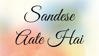 || Sandese Aate Hai| Border|Best Patriotic Hindi Cover Song By Subham