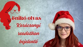 Enikő olvas-Karácsonyi readathon bejelentő