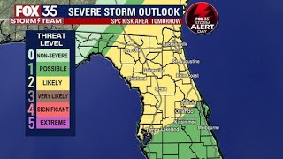 FOX 35 STORM TRACKER RADAR: Severe storms, tornadoes possible this weekend in Central Florida