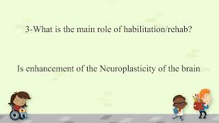 Visual habilitation/rehabilitation of children is a developmental emergency. Dr.Boshra Elbayoumi