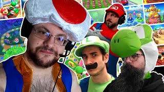 Eric, Pazos, Karma y Rangu INTENTAN Jugar a Mario Party Disfrazados