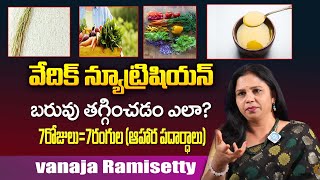 Weight Loss Tips By Vanaja Ramisetti | Vedic Nutritionist | Diet For Weight Loss | Id Ladies Special