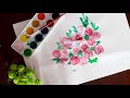 Watercolor Painting | Floral Painting | Aliya Suluz World