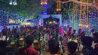 kadinamkulam mahadeva temple festival 2024##sinkari melam