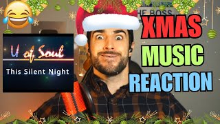 THAT Is NOT HIS REAL VOICE!? U of Soul - This Silent Night - Christmas Music REACTION