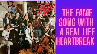Kids from Fame - The Fame song with a real life heartbreak