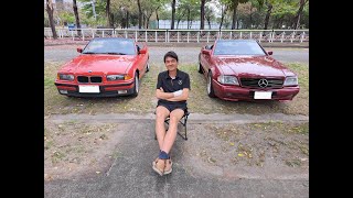 汽車影片 Mercedes-Benz R129 SL320 V.S. BMW E36 328i Convertible 雙車評比