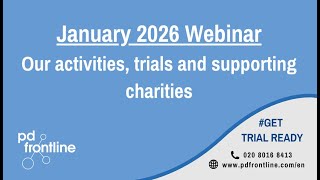 PD Frontline Webinar - January 2026