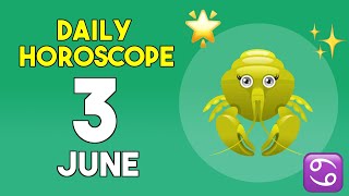 Cancer horoscope today - June 3, 2026