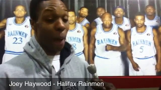 Joey Haywood Halifax Rainmen