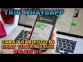 cara agar foto di chat whatsapp tidak masuk ke galeri hp •trik whatsapp terbaru 2024